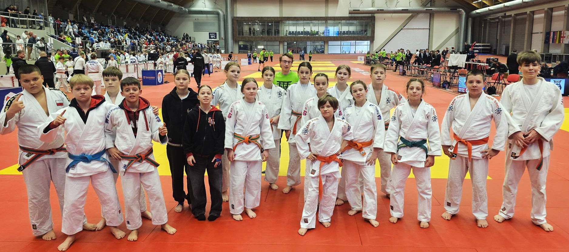 Zawodnicy biorący udział w zawodach